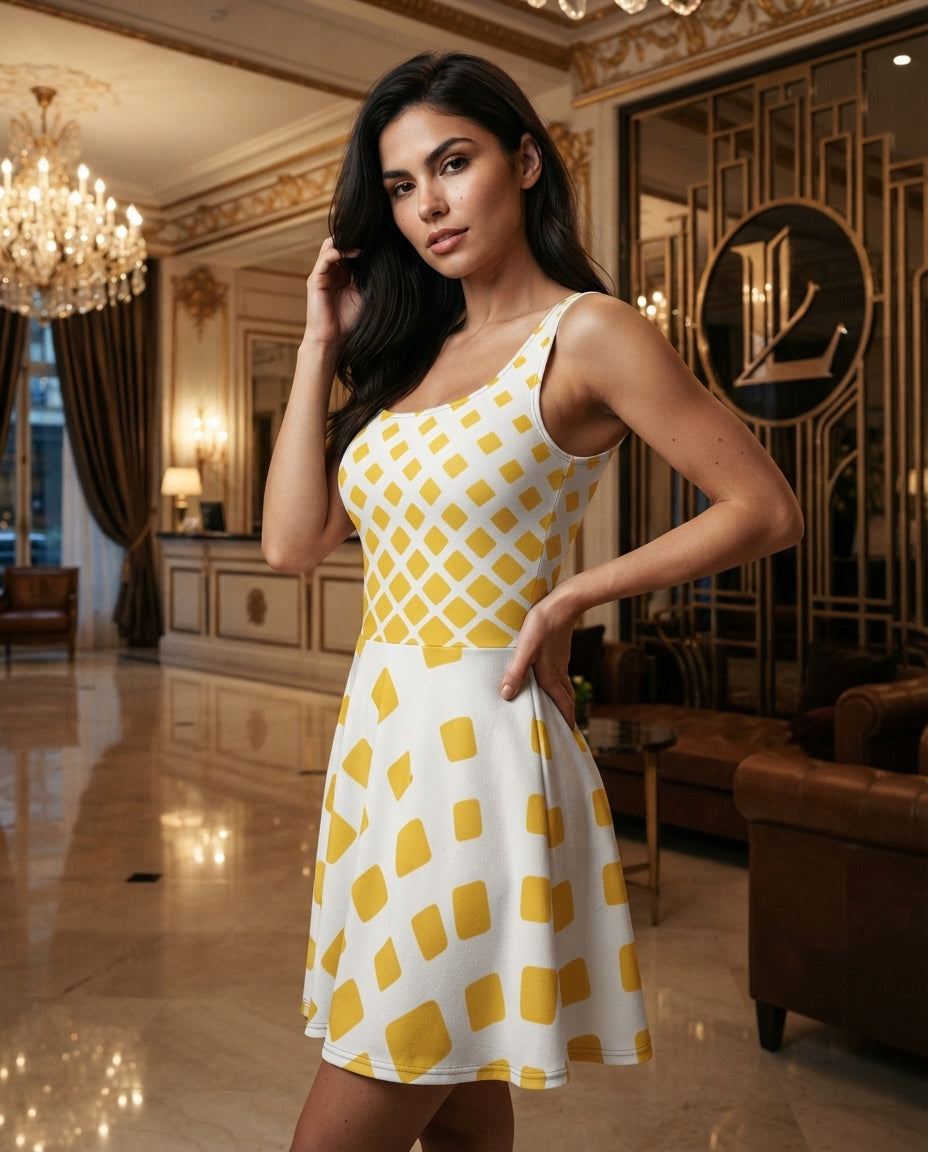 DAZMOND® "Amber Geometry" Silhouette