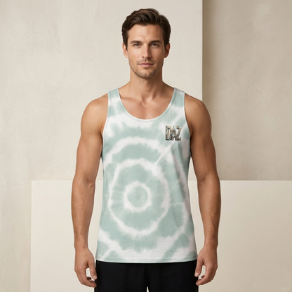 DAZMOND "Aqua Drift" Tank Top