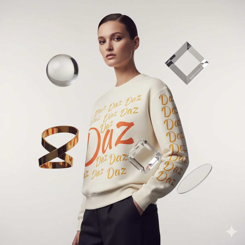 DAZMond Art lightweight sweatshirt
