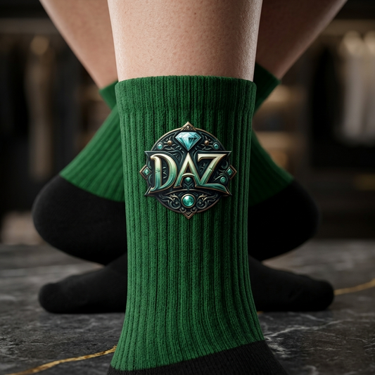 DAZMOND® "Step into Art" Crew Socks