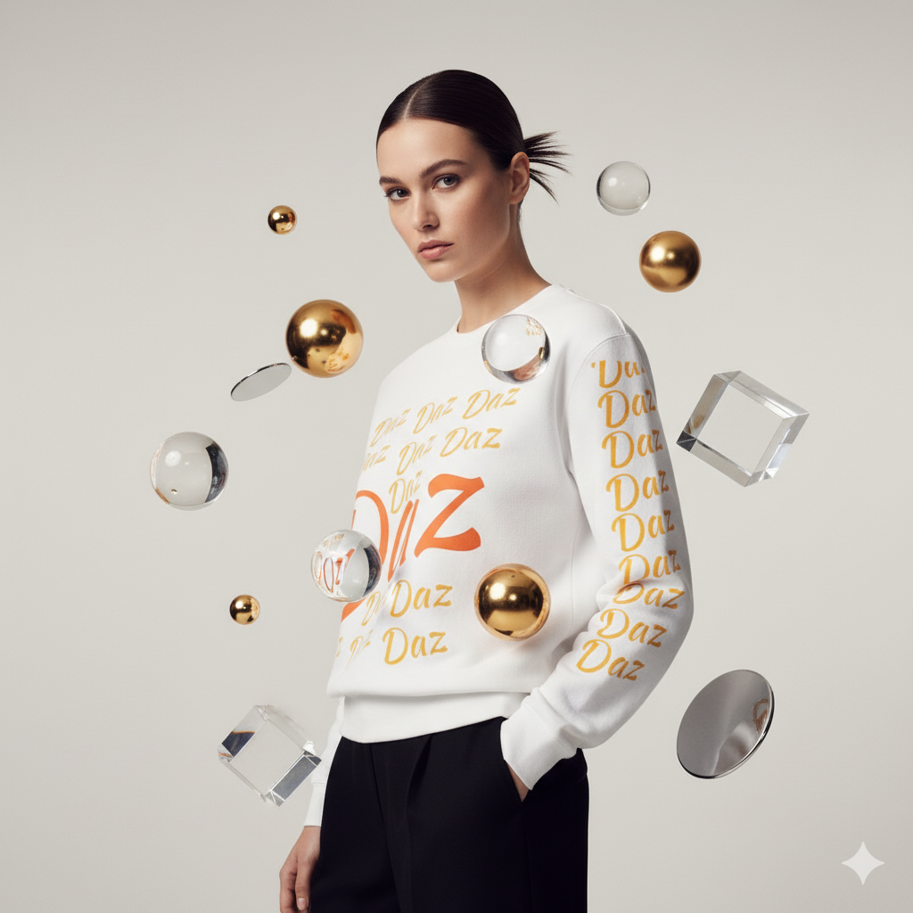 DAZMond Art lightweight sweatshirt