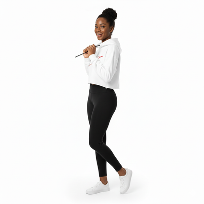 Sudadera DaZ corta con capucha para mujer