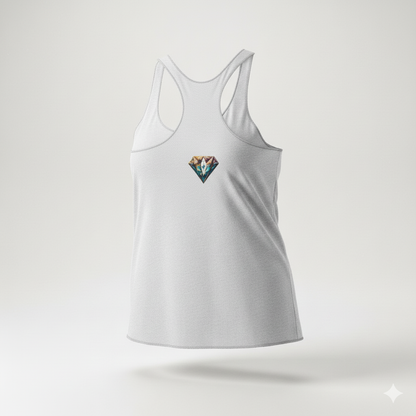 Camiseta DaZMond sin mangas con espalda cruzada