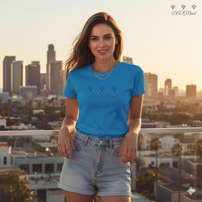 Camiseta DAZMond de cuello redondo para mujer