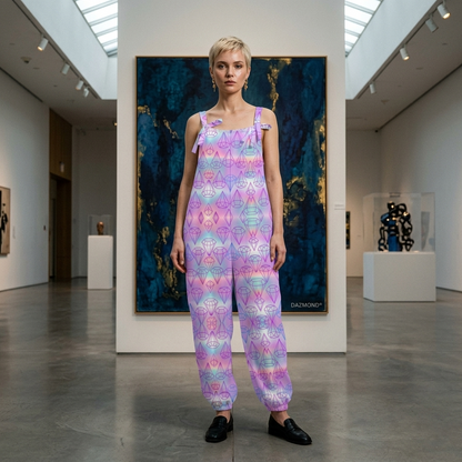 DAZMOND® "Aurora Diamond" Oversized Jumpsuit