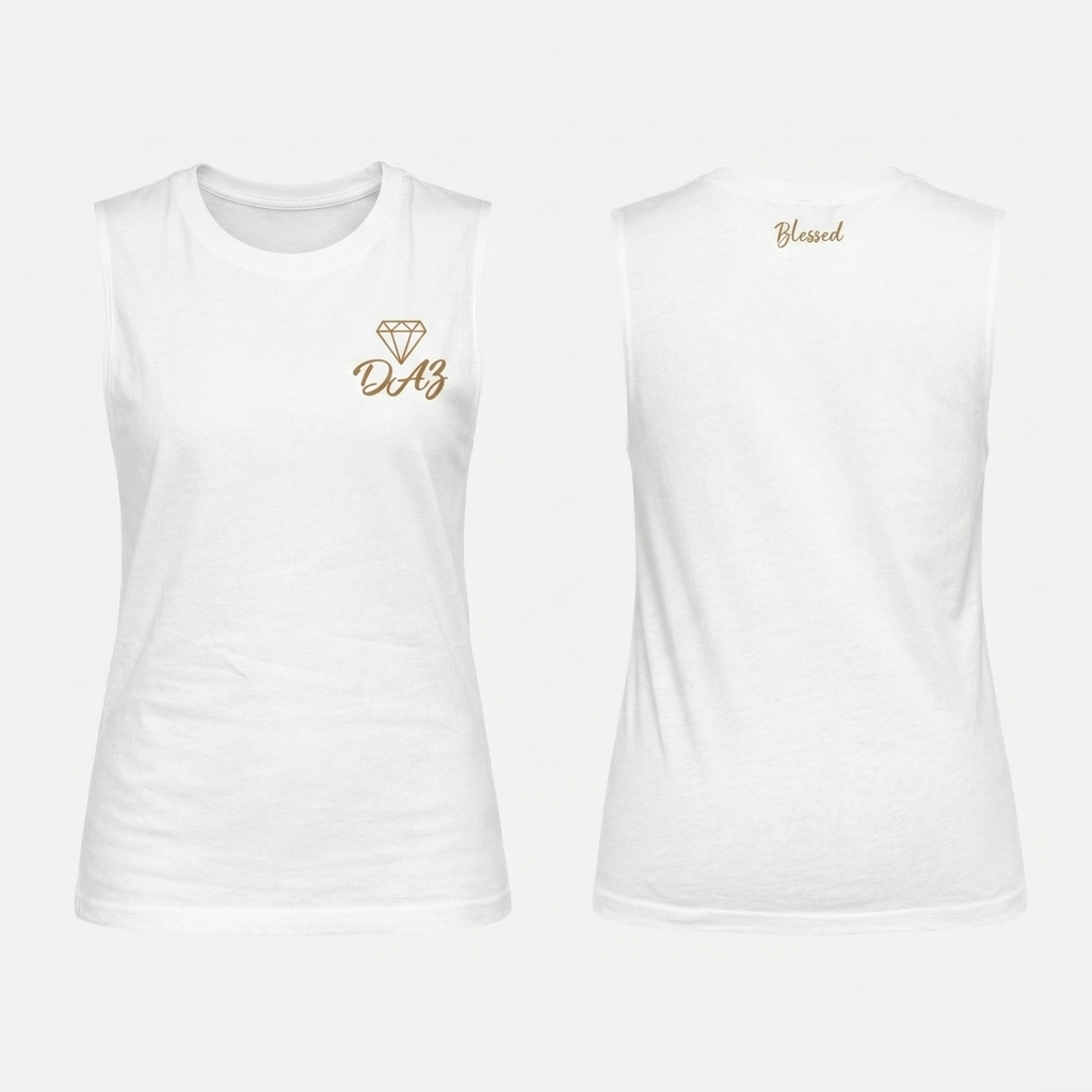 DAZMOND "Aura Silk-Touch" Muscle Tee