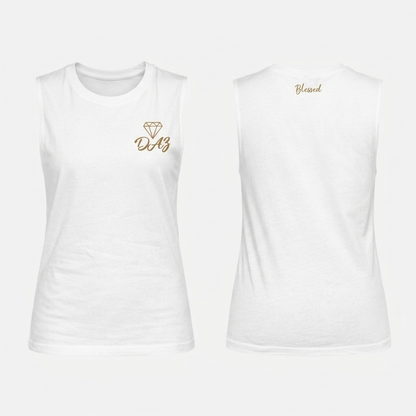 DAZMOND "Aura Silk-Touch" Muscle Tee