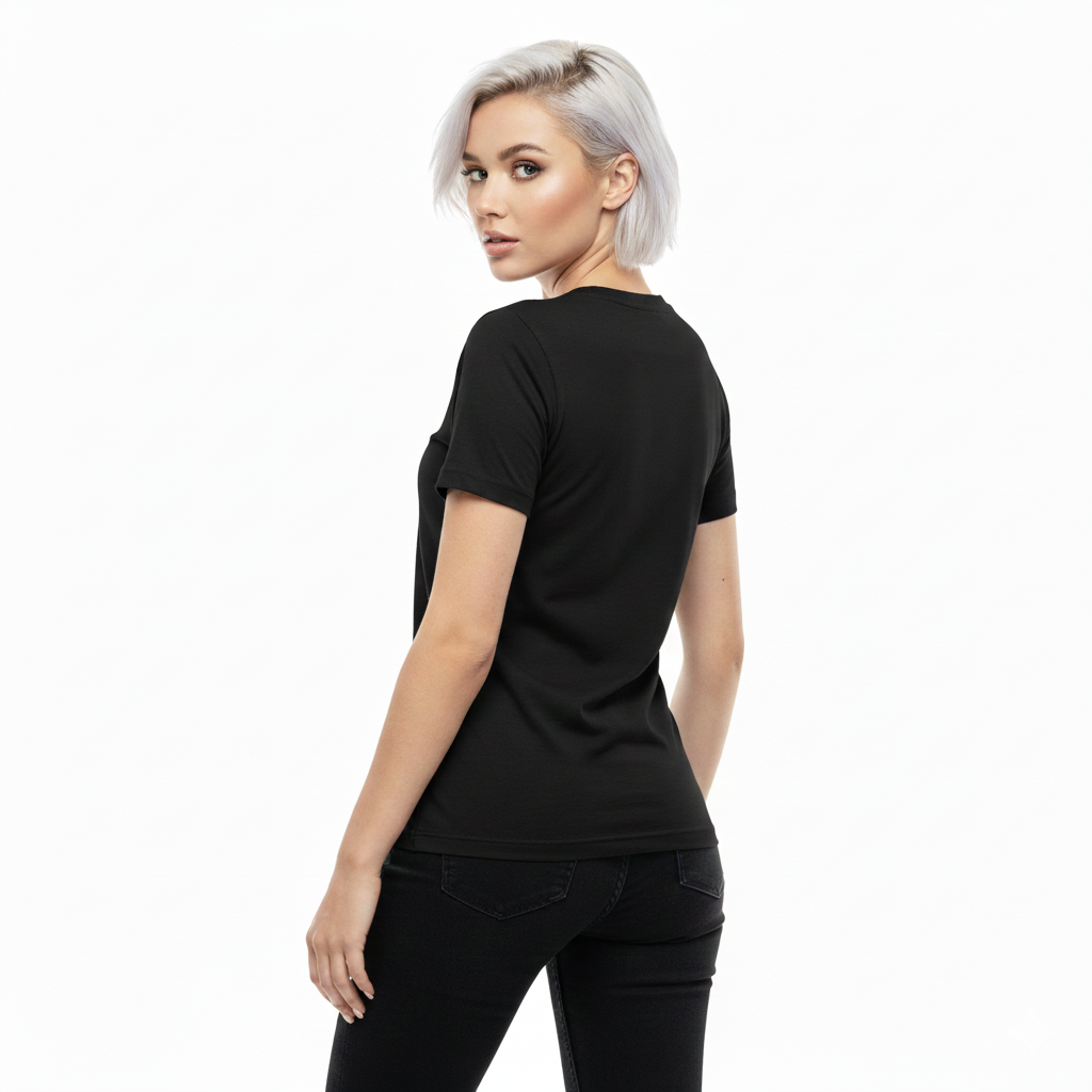 DaZMond Luxury short-sleeved V-neck T-shirt