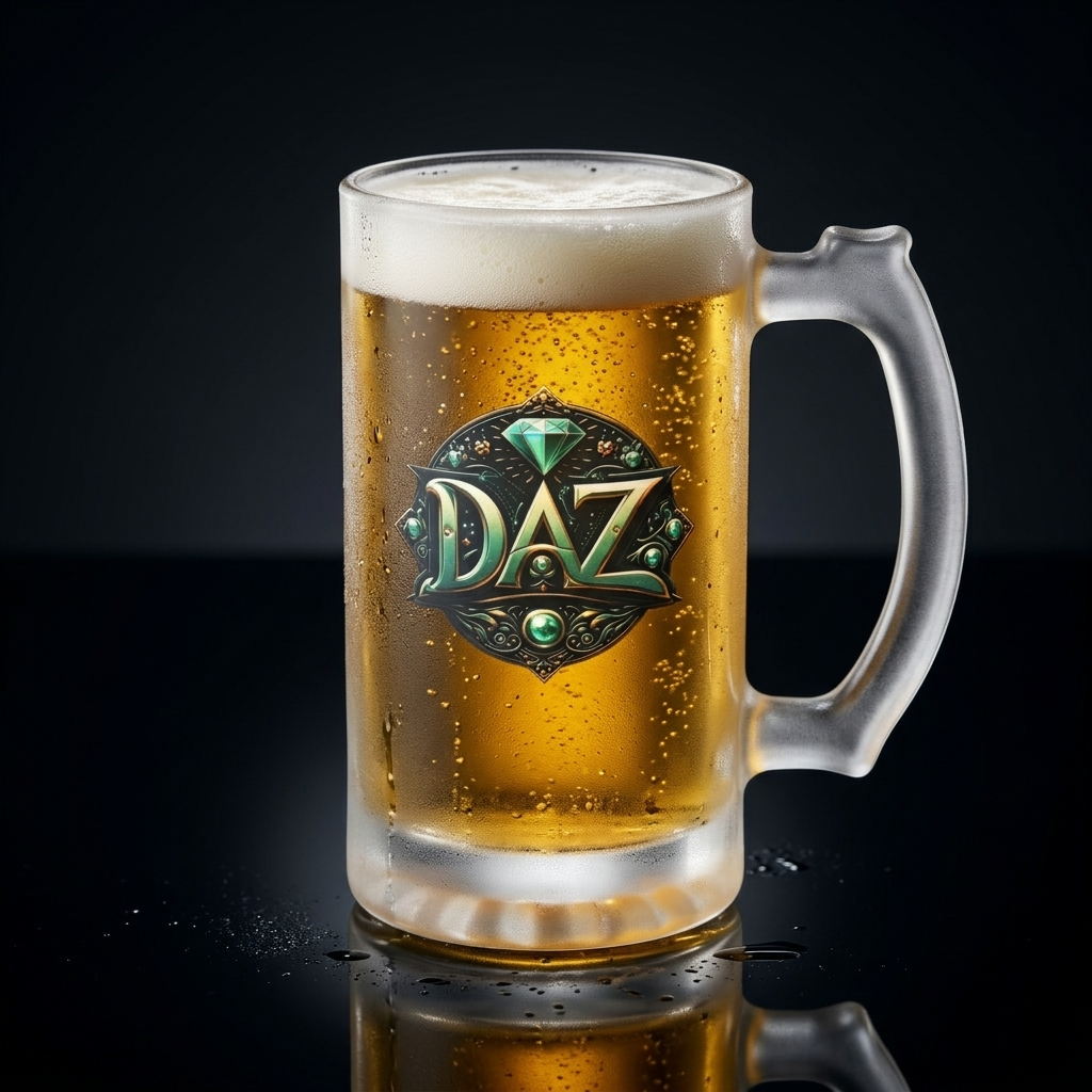 DAZMOND® "Frosted Muse" Beer Stein