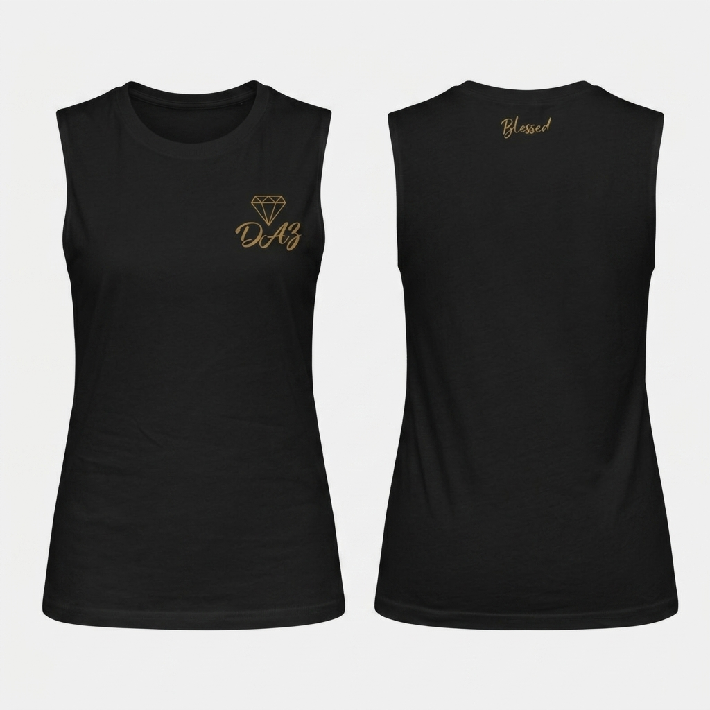 DAZMOND "Aura Silk-Touch" Muscle Tee