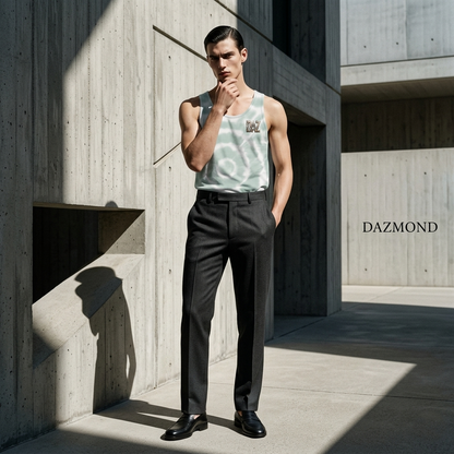 DAZMOND "Aqua Drift" Tank Top