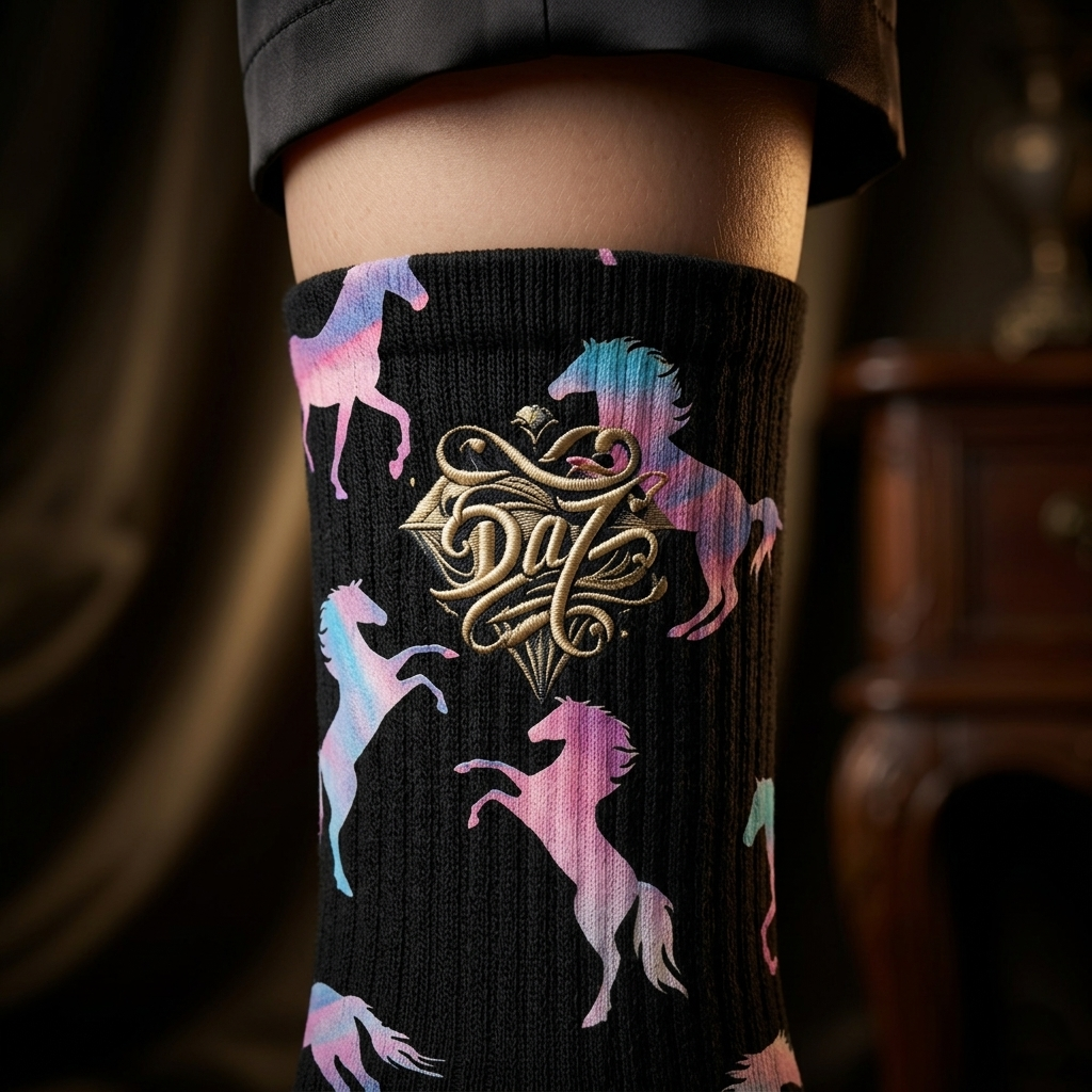 DAZMOND® "Celestial Equine" Premium Socks