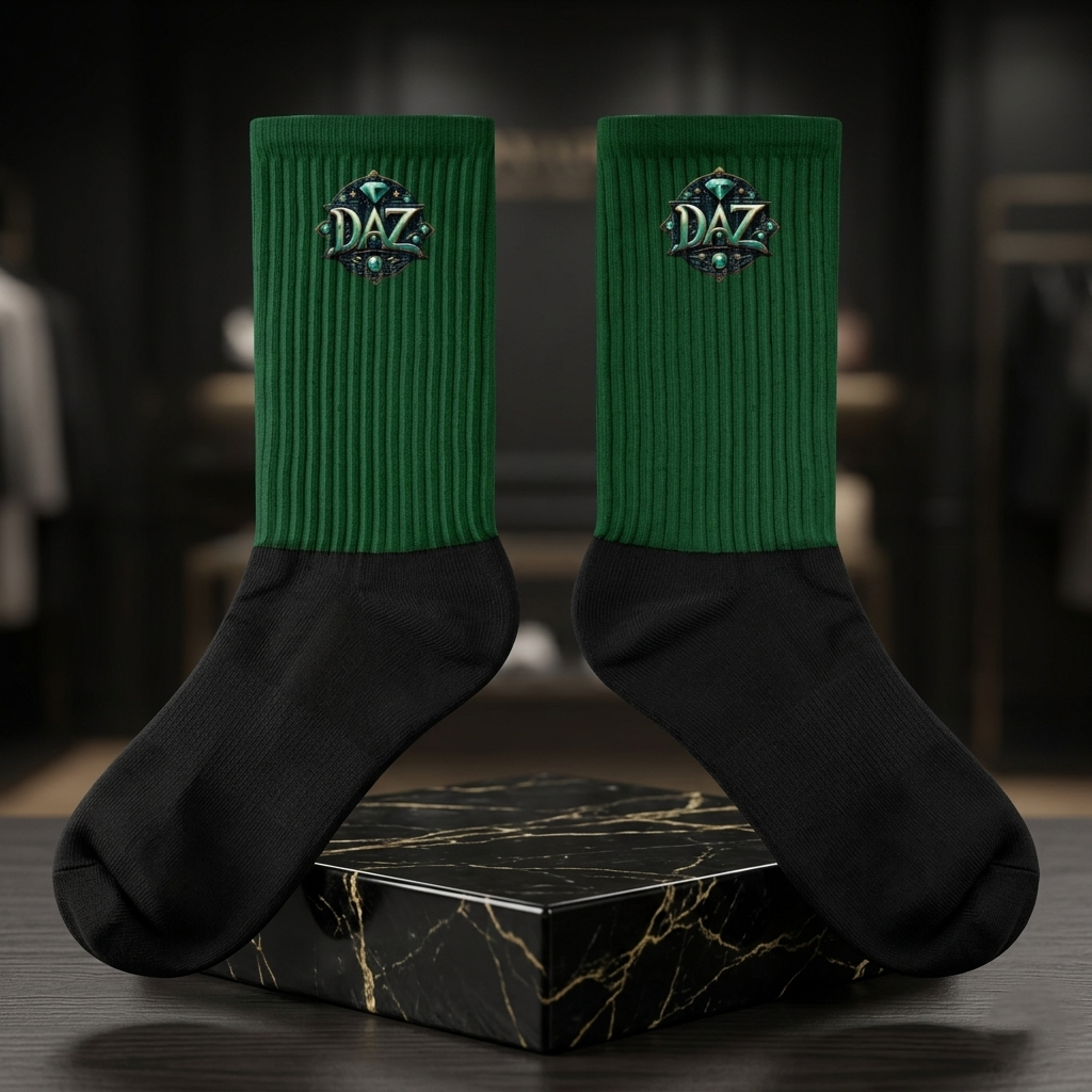 DAZMOND® "Step into Art" Crew Socks