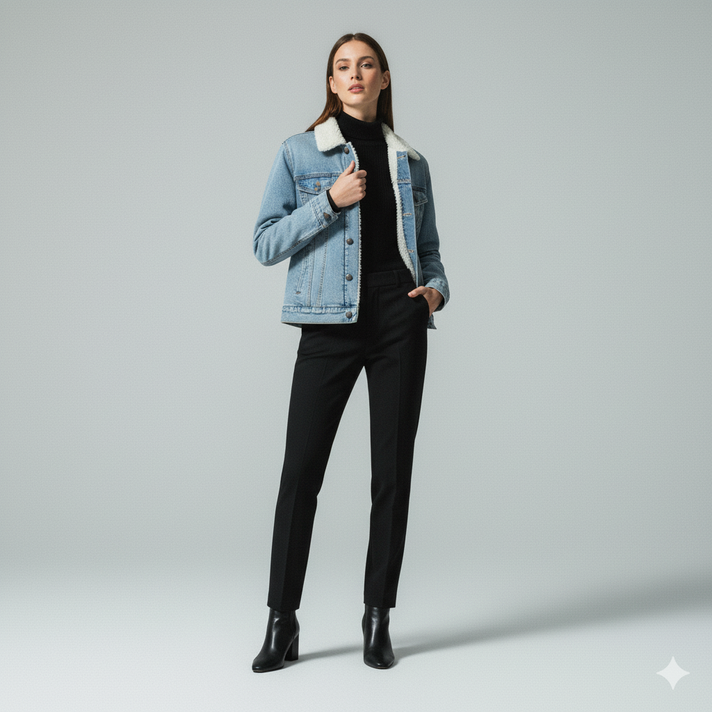 DAZ Sherpa Denim Jacket