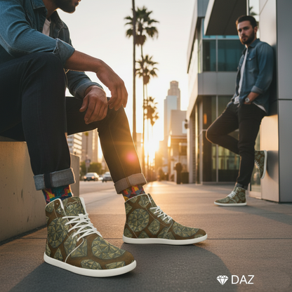 Zapatillas de caña alta DAZMond Art