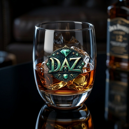 DAZMOND® "Spirit's Glow" Whiskey Glass
