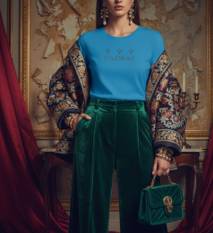 Camisetas DAZMond de cuello redondo para mujer