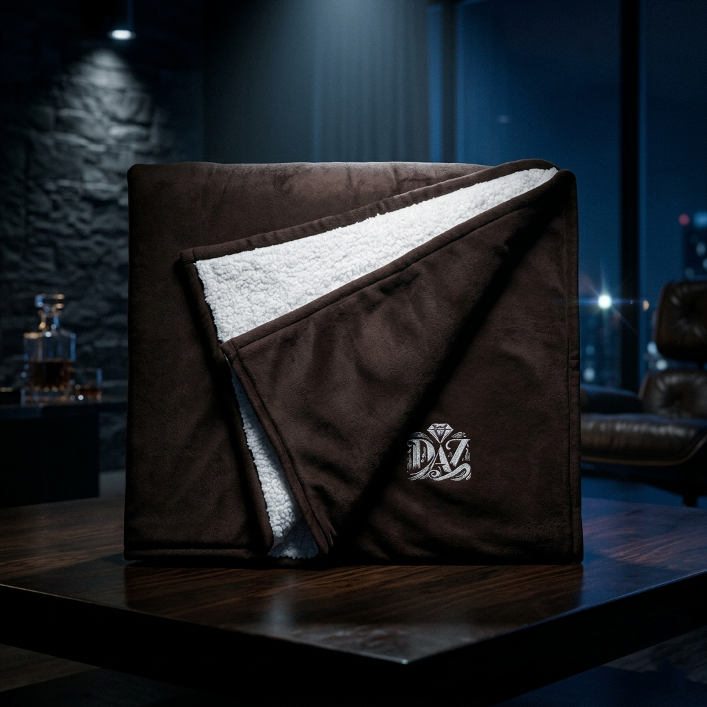 DAZMOND® "Sherpa Sanctuary" Premium Blanket