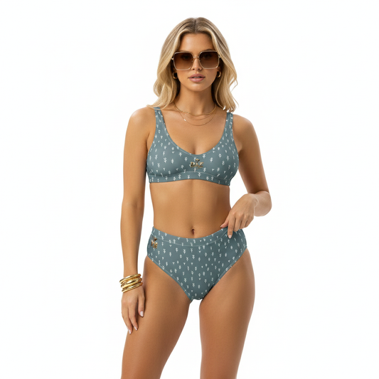 Bikini DAZMond de cintura alta