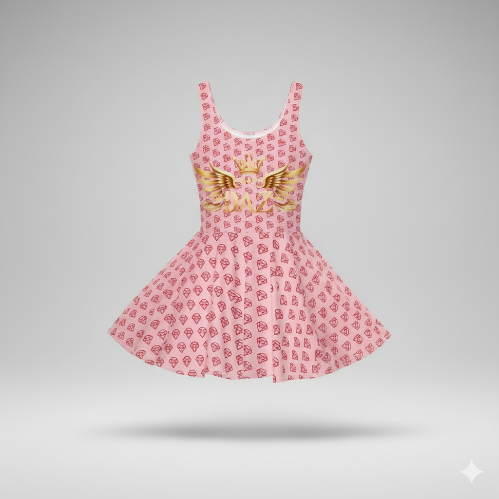 Vestido patinador DAZMond Art Luxury