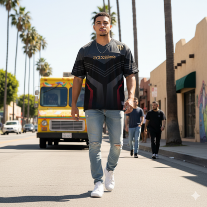 Camiseta DAZMond 144 de fútbol Americano