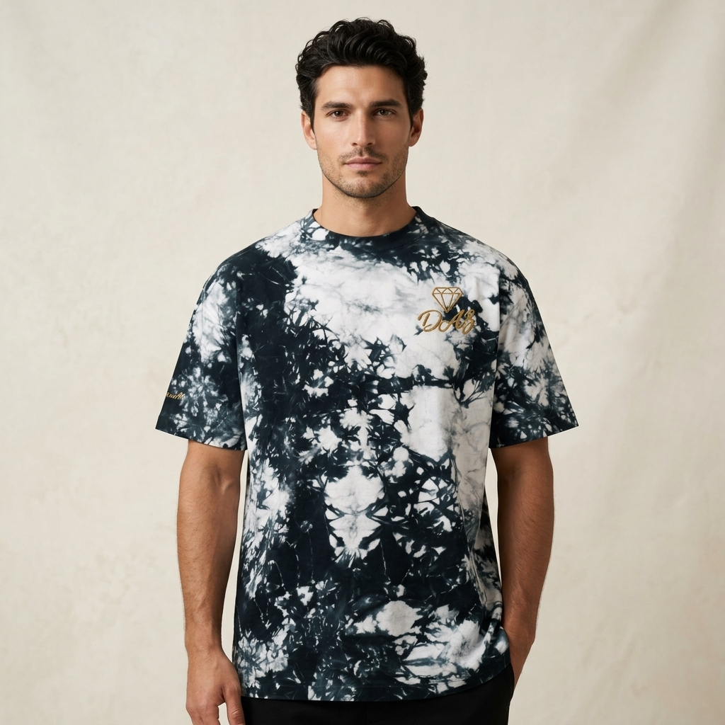 DAZMOND "Cosmic Nebula" Oversize Tee