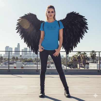 Camiseta DAZMond de cuello redondo para mujer