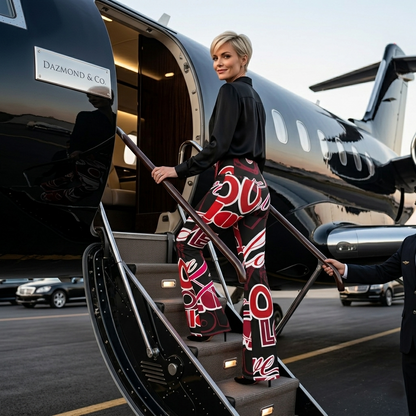 DAZMOND® "Infinite Love" Flare Leggings