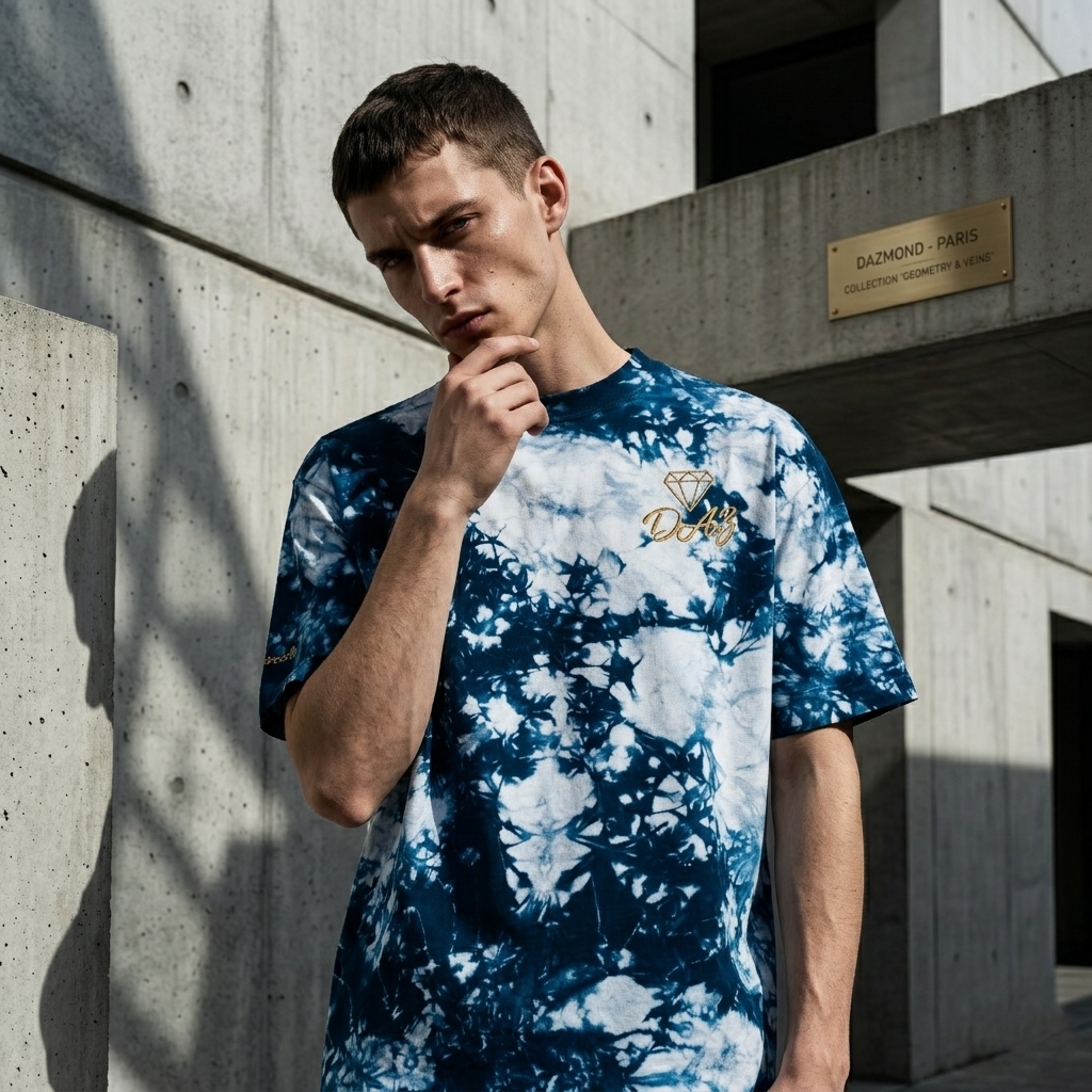 DAZMOND "Cosmic Nebula" Oversize Tee