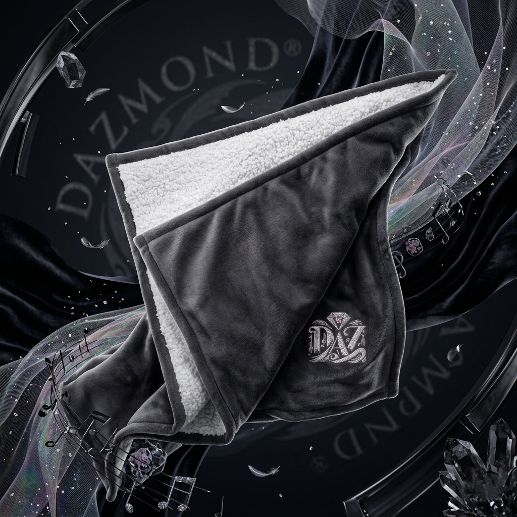 DAZMOND® "Sherpa Sanctuary" Premium Blanket