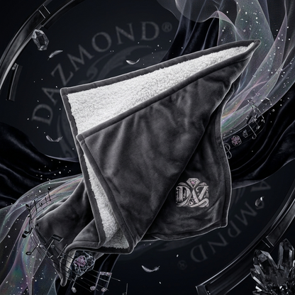 DAZMOND® "Sherpa Sanctuary" Premium Blanket
