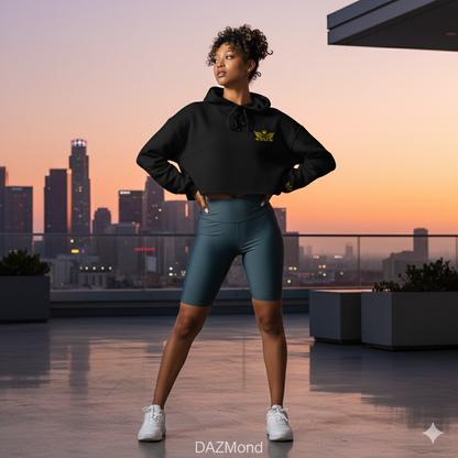 DaZ cropped hoodie