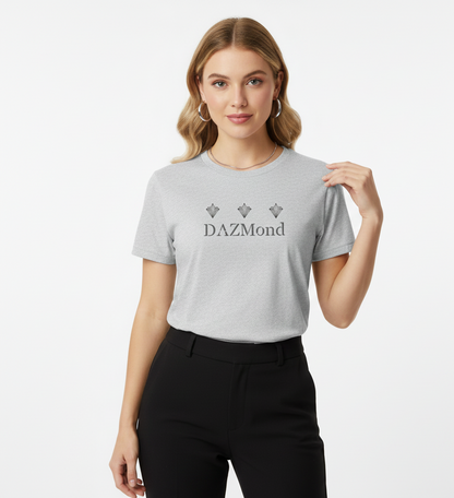 Camisetas DAZMond de cuello redondo para mujer
