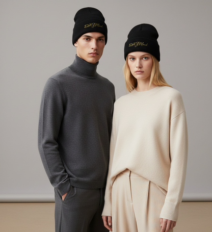 Gorro de punto de diseño DAZMond Luxury