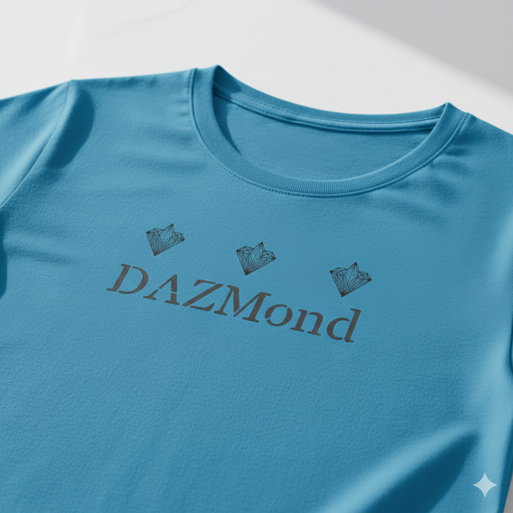 Camisetas DAZMond de cuello redondo para mujer
