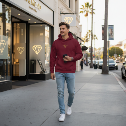 DAZMond Luxury Hoodie with Thick Oversized Hood