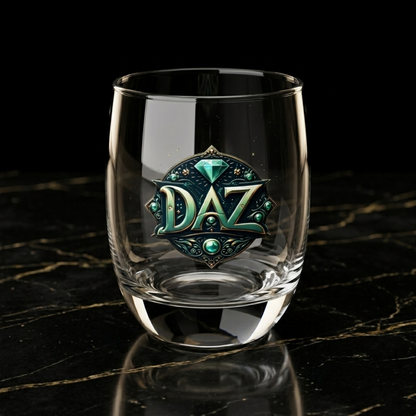 DAZMOND® "Spirit's Glow" Whiskey Glass