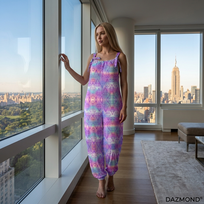 DAZMOND® "Aurora Diamond" Oversized Jumpsuit
