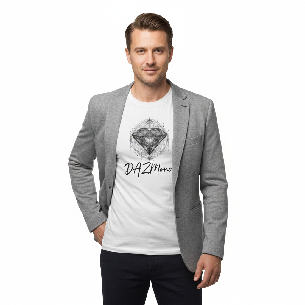 DAZMond Luxury Men's Cotton T-Shirt