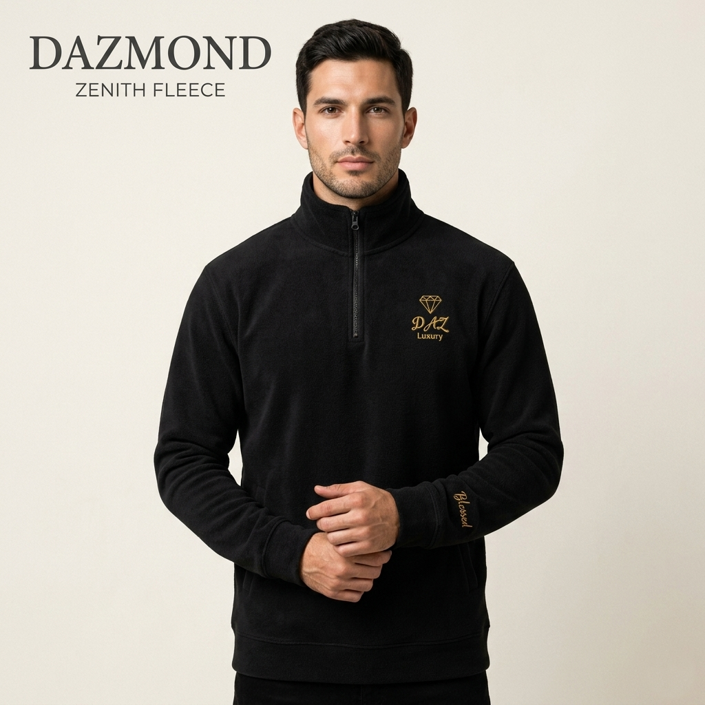 DAZMOND® "Zenith Fleece" Quarter-Zip