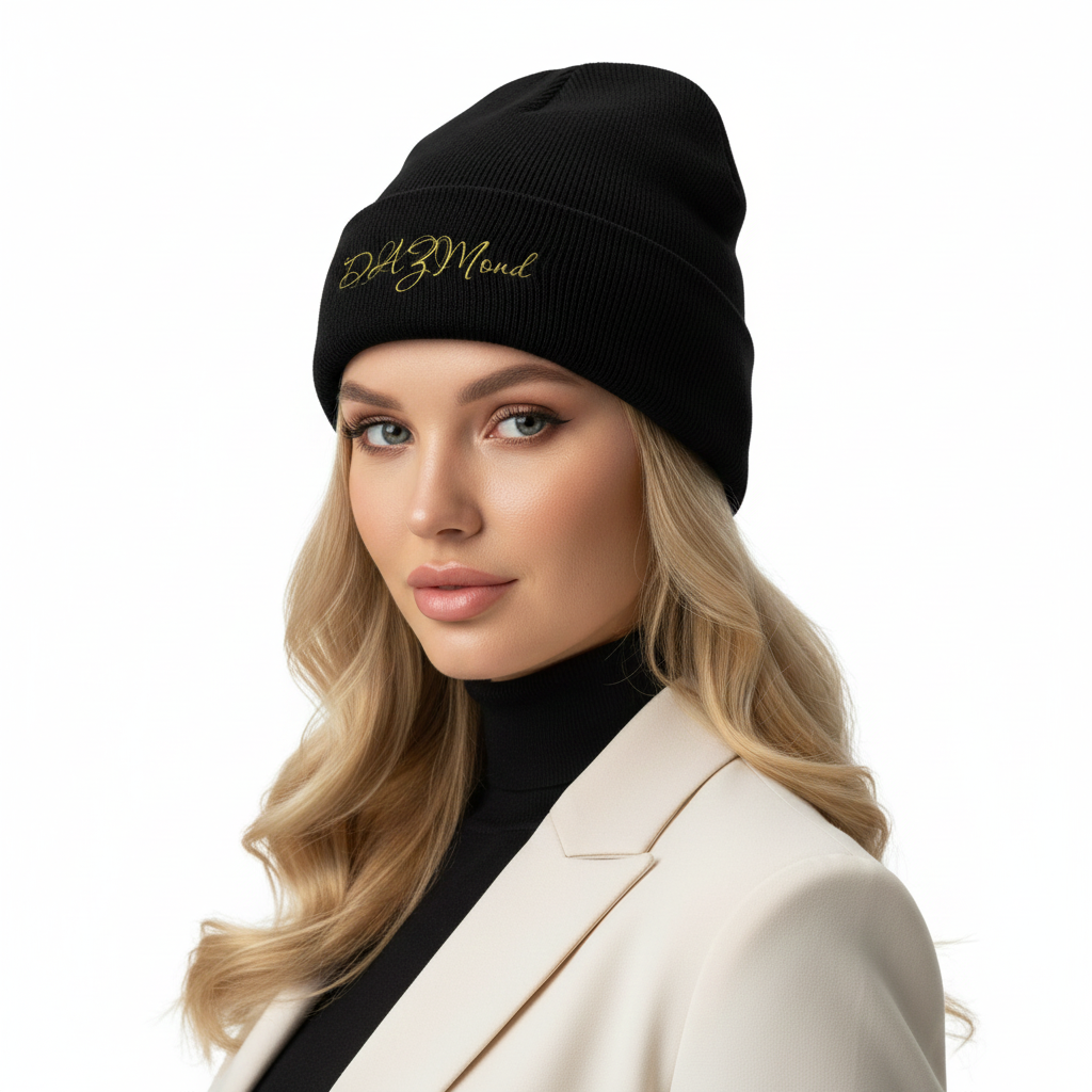 Gorro de punto de diseño DAZMond Luxury