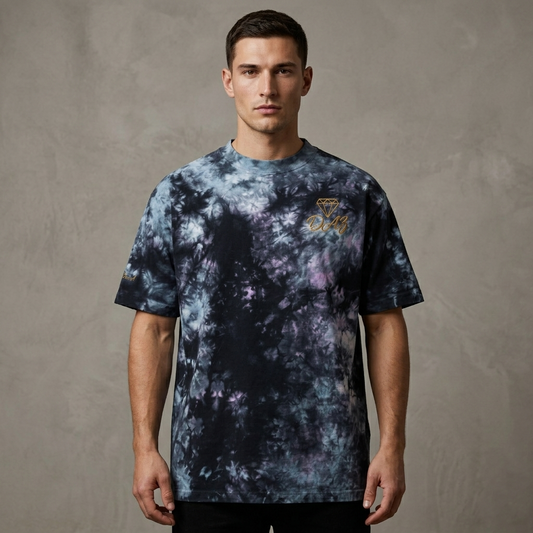 DAZMOND "Cosmic Nebula" Oversize Tee