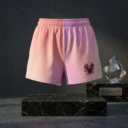 DAZMOND® "Sunset Gradient" Art Sport Shorts