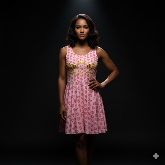 Vestido patinador DAZMond Art Luxury