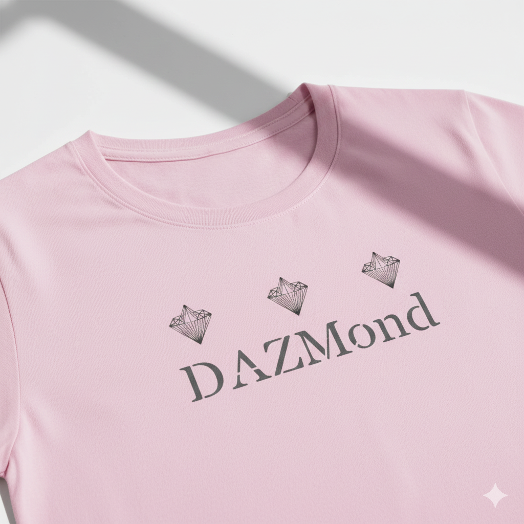 Camisetas DAZMond de cuello redondo para mujer