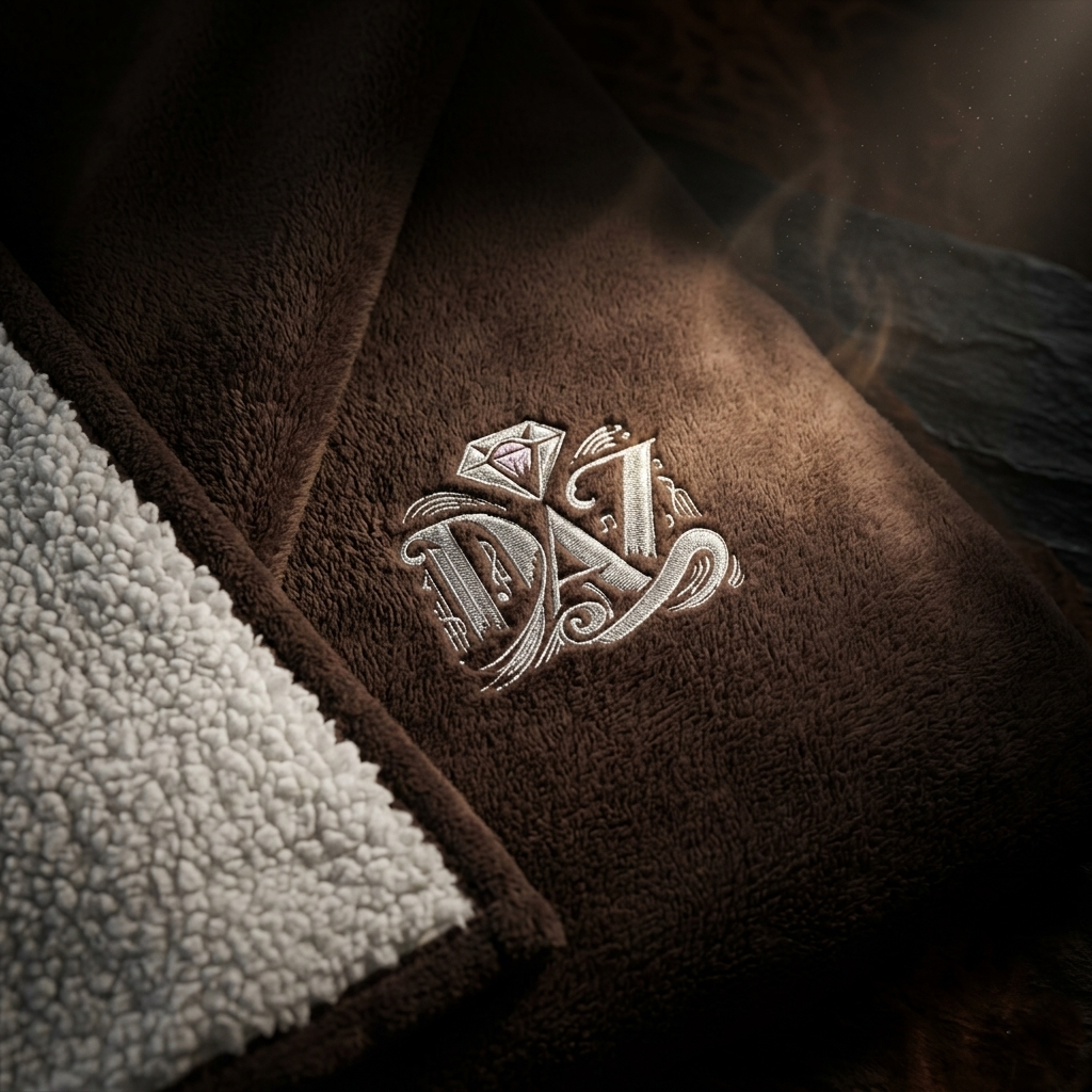 DAZMOND® "Sherpa Sanctuary" Premium Blanket