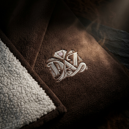 DAZMOND® "Sherpa Sanctuary" Premium Blanket