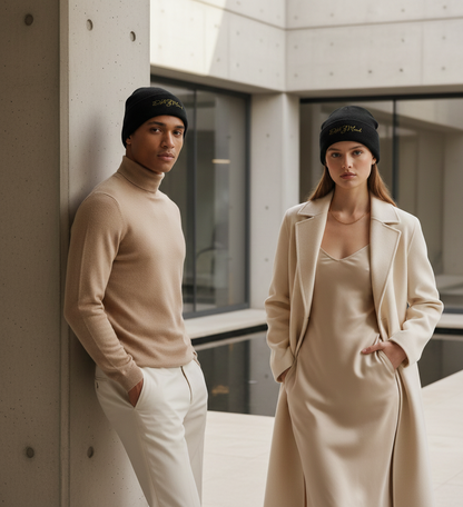 Gorro de punto de diseño DAZMond Luxury