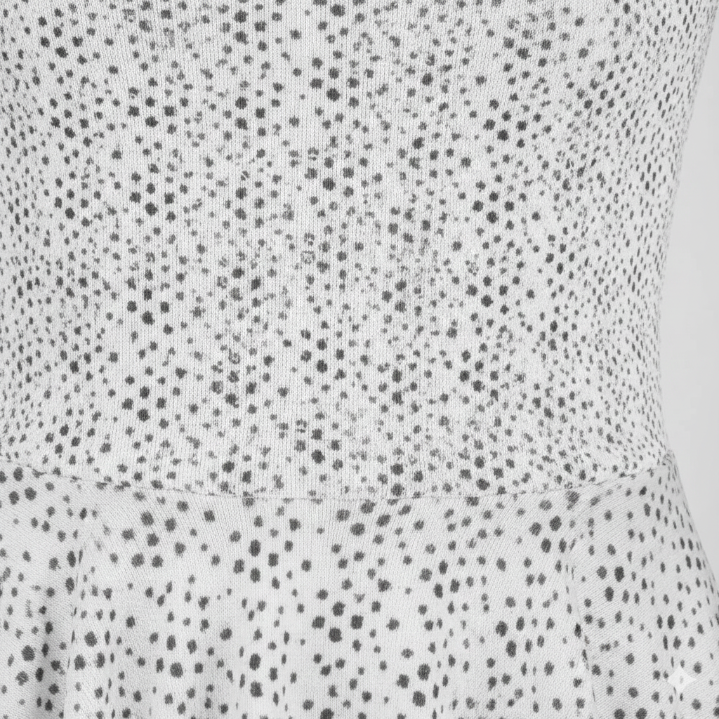 DAZMond Luxury Polka Dot Skater Dress
