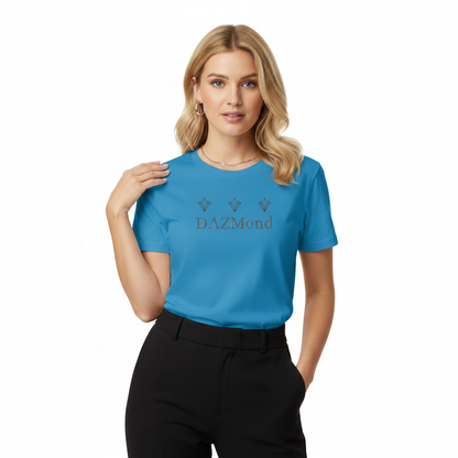 Camisetas DAZMond de cuello redondo para mujer